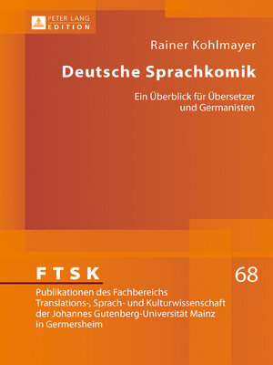 cover image of Deutsche Sprachkomik